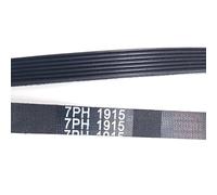 Correa Trapezoidal Del Motor Correa De Transmisión Secadora De Ropa Para HOTPOINT Para CREDA 1915 H7 C00179066 7PH 1915(2 piezas)