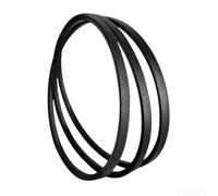 Correa trapezoidal para cortacésped, correa de repuesto industrial de 1/2 pulgada × 41 pulgadas (101.6 cm), construcción de goma de alta resistencia, agarre mejorado y resistencia al deslizamiento, se