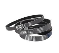 Correa trapezoidal PJ470 185J 190J 195J 200J 205J 210J 215J 180J con 3/4/5/6 costillas for piezas de correa motor modelo DIY(230J-PJ584,3ribs)