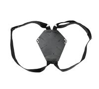 Correa Trasera De Sable Doble - Cinturón para Sujetar La Espalda De La Espada, De Sable De Cuero PU, Arnés De Hombro Ajustable para Cosplay | Porta Armas para Disfraces De Anime, Juegos De rol,