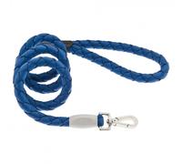 Correa trenzada NODO para perro - Ferribiella - Color: Azul | Mediciones: 120 cm/15 mm