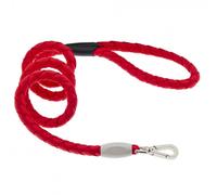 Correa trenzada NODO para perro - Ferribiella - Color: Rojo | Mediciones: 120 cm/15 mm