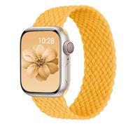 Correa trenzada Solo Loop para Apple Watch de 40 mm, 42 mm, 41 mm, 38 mm, 44 mm, 46 mm, 45 mm, Ultra/2 de 49 mm, unisex, correa deportiva de nailon elástica para iWatch Series 10/9/8/7/6 5/4/3/2/SE 40