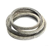 Correa triangular de repuesto para cubierta de cortacésped, 5/8 x 181 pulgadas para modelos de tractor de césped, correa de transmisión de poliéster de alta tensión, construcción de goma reforzada