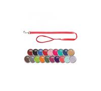 Correa Premium para perros - Trixie - Color del Producto: Rojo | Mediciones: 1 m/25 mm
