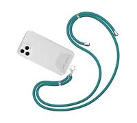 Correa universal extraíble para teléfono móvil con sistema de montaje en carcasa