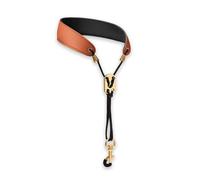 Correa Universal Para El Cuello De Saxofón, Arnés Ajustable Para Saxofón, Cinturón Grueso Acolchado, Accesorios Para Instrumentos, Saxofón Tenor (Color : Brown)
