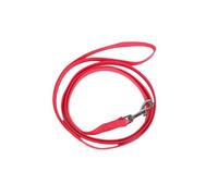 Correa universal para perro, fácil y práctica, correa de nailon para perros pequeños, suministros para mascotas (rojo)