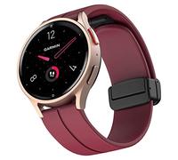 Correa Venu 2S, 18mm Silicona Deportiva Banda Repuesto Pulseras Para Venu 2S/Vivoactive 4S 40mm/Vivomove 3S/Fossil Women's Q Venture HR Gen 4/Gen 3/Withings Steel HR 36mm/Huawei Watch 1/Fit