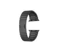 Correa Xiaomi Mibro A1 Spo2 Diseño de Rayas Metálicas Clip KRD82 Negro | Color: negro