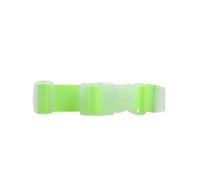 Correas ajustables de nailon para equipaje, 27 x 2,5 cm, accesorios de viaje, correas de hebilla para colgar, correas de maleta, correas de bloqueo de cinturón, Green, 10 piezas
