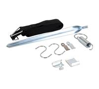 Correas Bo-Camp Strap set for cassette univ Color: negro/plata