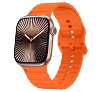 Correas Compatible con Apple Watch Series 10 46mm, Correa Silicona Resistente al Agua Transpirable Deportivas Correas para Apple Watch Series 10 9 8 7 6 5 4 3 2 1 Ultra SE 49mm 46mm 45mm 44mm 42mm