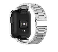 Correas compatibles con Xiaomi Mi Watch Lite/Redmi Watch, correa de metal de acero inoxidable de repuesto para Xiaomi Mi Watch Lite/Redmi Watch, Metal