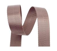 Correas, correas de nailon, correa de nailon de 25 mm multicolor, diferentes tamaños, para bolsos, equipaje, escalada al aire libre (Tan, 5 yardas)