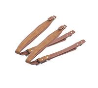 Correas de acordeón, 1 par de correas de arnés de hombro de piel sintética suave con hebillas ajustables para acordeones de 16 a 120 graves