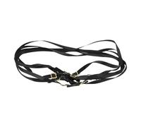 Correas de Amarre RC a Escala 1/10, 5 uds., Longitud Resistente, Ajustable, Cuerda para Equipaje, Portaequipajes, Correas de Amarre para RC (Negro)