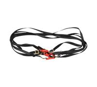 Correas de Amarre RC a Escala 1/10, 5 uds., Longitud Resistente, Ajustable, Cuerda para Equipaje, Portaequipajes, Correas de Amarre para RC (Rojo)