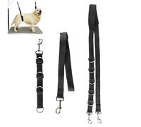 Correas de aseo para perros - 3 correas extensoras de aseo para perros | Correas de aseo para mascotas | Bucle de aseo para perros | Correa de sujeción de baño de bucle de extensión | Correas de mesa