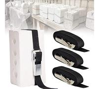 Correas de Bandas de Molde de Yeso para alfareros de cerámica, Artesanos del hogar, Cierres Resistentes, 3 Piezas (4 pies)