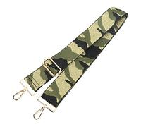 Correas de Cámara a Color, Correa de Jacquard de Nailon Grueso, Correas de Cuello de Cámara con Hebilla de Bloqueo a Presión, Adecuado para una Variedad de Cámaras, un Regalo para (Oro Verde)