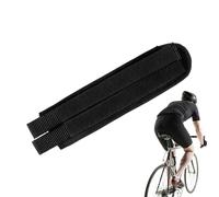 Correas de ciclismo ajustables, cinturones de pedal de nailon, soportes adhesivos de 41,8 x 5,2 cm con agarre seguro, accesorio de soporte para montar, clips para los dedos de la bicicleta con diseño
