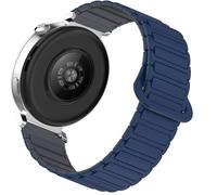 Correas de Compatible con OUKITEL BT103/BT10/BT50/BT20/BT50/BT80/BT101/BT2/BT12,Correas-Compatible con 22mm-Correa Deportivas Magnético Silicona Suave de Repuesto para Mujeres y Hombres (Azul)