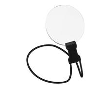 Correas de cuello de cristal de aumento que ilumina cómoda lupa portátil para trabajos detallados y pasatiempos, regalo LED ampliador de cuello