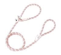 Correas de cuerda larga para perros, correas de nailon para mascotas, correas de cuerda resistentes, cuerda de escalada de montaña de nailon con mango cómodo para perros pequeños, medianos y grandes
