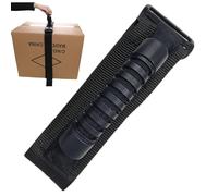 Correas de Embalaje Ajustables - Cinturones para Equipaje Colores | brillantes | Accesorios para correas de maletas de viaje | Cinturón con asa ancha para levantar fácilmente, agarre de goma er
