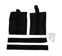 Correas de entrenamiento abdominal con cinturón de fuerza antideslizante para aislamiento muscular específico y diseño portátil ligero (negro)