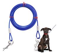 Correas de Entrenamiento para Perros, 3 m, Cable de Amarre para Perros, Bata de Perro, Cable de Amarre Resistente para Mascotas, Cable de Amarre para Caminar, Cable de Amarre para Perros y
