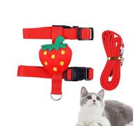 Correas De Entrenamiento Para Perros - Juego De Correas Fuertes Para Mascotas De 13-18 Cm, Lindo Chaleco De Dibujos Animados, Correa Para Cachorros | Conveniente Adaptabilidad, Elementos Esenciales Pa