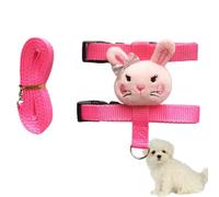 Correas De Entrenamiento Para Perros - Juego De Correas Fuertes Para Mascotas De 13-18 Cm, Lindo Chaleco De Dibujos Animados, Correa Para Cachorros | Conveniente Adaptabilidad, Elementos Esenciales Pa