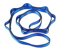 Correas de Extensión para Yoga y Hamaca de Yoga,Correa de Escalada Fuerte,110 cm Cadena de Margarita Ajustable,Daisy Chains Extensión Correa para Estiramiento,Pilates, Fitness-Azul (azul, 1PCS-110CM)
