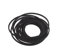 Correas de goma cuadradas plegadas de 30-65 mm de longitud para grabadoras de disco y reproductores portátiles, paquete de 20 correas de goma de 1,2 mm de ancho para reproductor de cinta