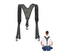 Correas de hombro universales: diseño de doble correa ajustable, acolchada | Material cómodo, sistema de hebilla extraíble y seguro, construcción ligera y duradera. Para senderismo, escalada, camping