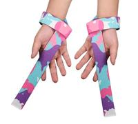 Correas de levantamiento de pesas: material de neopreno acolchado, bucle de seguridad, refuerzo de, bandas de presión de palma, rutinas de techo y resistencia, envolturas de muñeca para