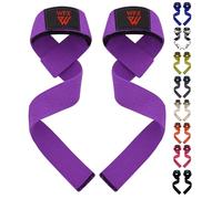 Correas de levantamiento de pesas Soporte de muñeca de neopreno acolchado para gimnasio, entrenamiento cruzado, barra de mano, correas de levantamiento de pesas, fitness, hombres y mujeres