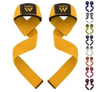 Correas de levantamiento de pesas Soporte de muñeca de neopreno acolchado para gimnasio, entrenamiento cruzado, barra de mano, correas de levantamiento de pesas, fitness, hombres y mujeres