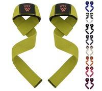 Correas de levantamiento de pesas Soporte de muñeca de neopreno acolchado para gimnasio, entrenamiento cruzado, barra de mano, correas de levantamiento de pesas, fitness, hombres y mujeres