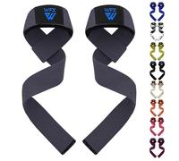 Correas de levantamiento de pesas Soporte de muñeca de neopreno acolchado para gimnasio, entrenamiento cruzado, barra de mano, correas de levantamiento de pesas, fitness, hombres y mujeres