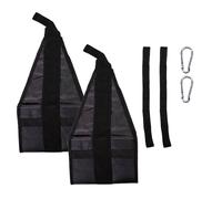 Correas de levantamiento de piernas, correas de ejercicio acolchadas, equipo de ejercicio ajustable para fortalecimiento del núcleo, estiramiento diario, pilates, gimnasio, yoga, hogar, viajes