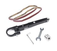 Correas de lijado, lijadora de correa de aire, llave de soporte de metal para amoladora angular Model100, amoladora angular, correas de arena modificadas, cinturón de arena