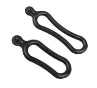 Correas de luz para bicicleta - Luces de bicicleta, correas de goma ajustables | Elementos de fijación de silicona flexibles, lazos resistentes a la intemperie duraderos para fijar luces para la
