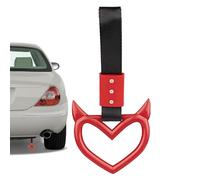 Correas de mango de coche en forma de corazón, mango decorativo para autobús, tren de metro, novedosa correa de mano única de fácil instalación para coche, varios modelos de vehículos