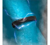 Correas de Muñeca Antiestáticas, Muñequera Antiestática de Silicona para Mejorar el Sueño Pulsera de Eliminación Electrostática en Invierno para Hombres Y Mujeres, Gel de Sílice que(negro)