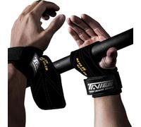 Correas de muñeca para levantamiento de pesas de para un máximo agarre - Guantes de peso muerto y almohadillas de agarre alternativa en gimnasio entrenamiento de potencia como