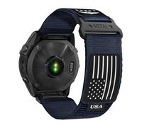 Correas de nailon resistentes para Garmin Watch, correa deportiva con bucle tejido para Garmin Fenix 7X/Fenix 7S/Venu 3/Venu 2/Fenix/Forerunner 745 265/Vivoactive 4