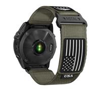 Correas de nailon resistentes para Garmin Watch, correa deportiva con bucle tejido para Garmin Fenix 7X/Fenix 7S/Venu 3/Venu 2/Fenix/Forerunner 745 265/Vivoactive 4